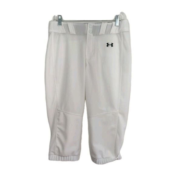 Adidas softball pants, women's medium, white - Picture 1 of 8